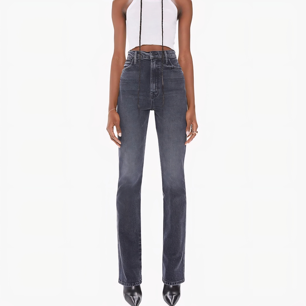 Mother denim high waisted smokin' double heel on the fly Size 32